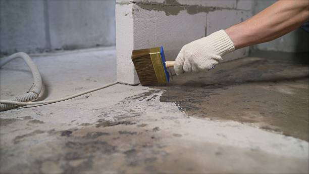 SJ Waterproofing Pros Waterproofing coverage map for Nashville, IL and surrounding area